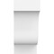 Ekena Millwork Standard Newport Architectural Grade PVC Corbel, 5"W x 12"D x 12"H CORP05X12X12NEW - alternate 2